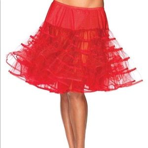 Leg Avenue red petticoat